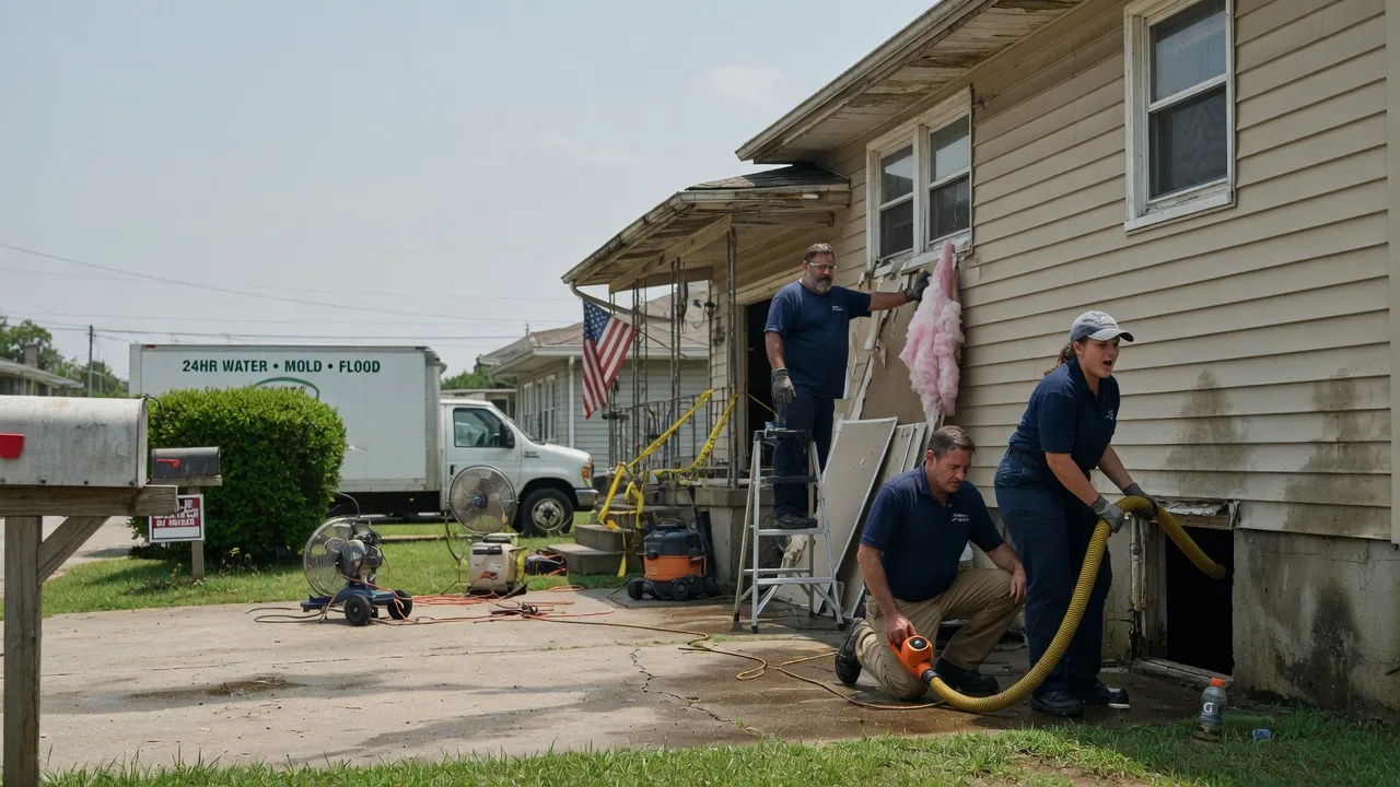 Water Damage Repair in Blacksville, WV near me